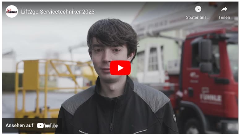 Lift2Go Servicetechniker 2023